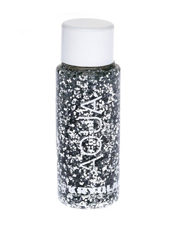 Жидкий аквагрим с блестками Liquid Glitter Kryolan Silver