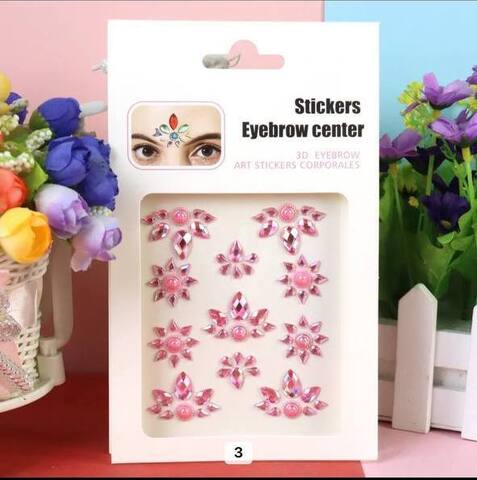 Композиции из страз №3, розовый