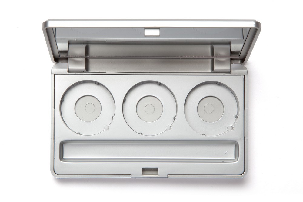 Палитра пустая для Dermacolor 3 цв. Empty Trio Set Kryolan