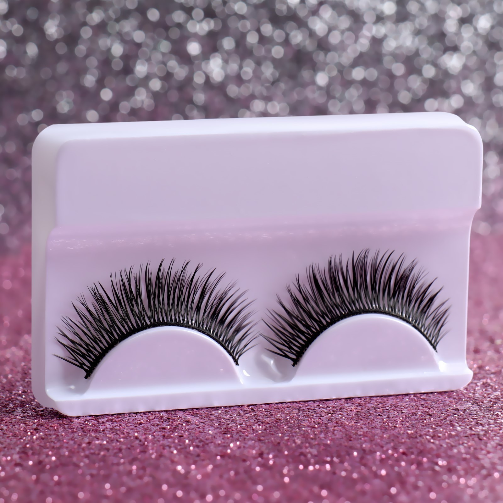 Ресницы накладные Р2 чёрн короб