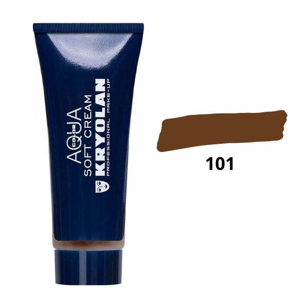 Аквагрим кремообразный Aquacolor Soft Сream Kryolan 101