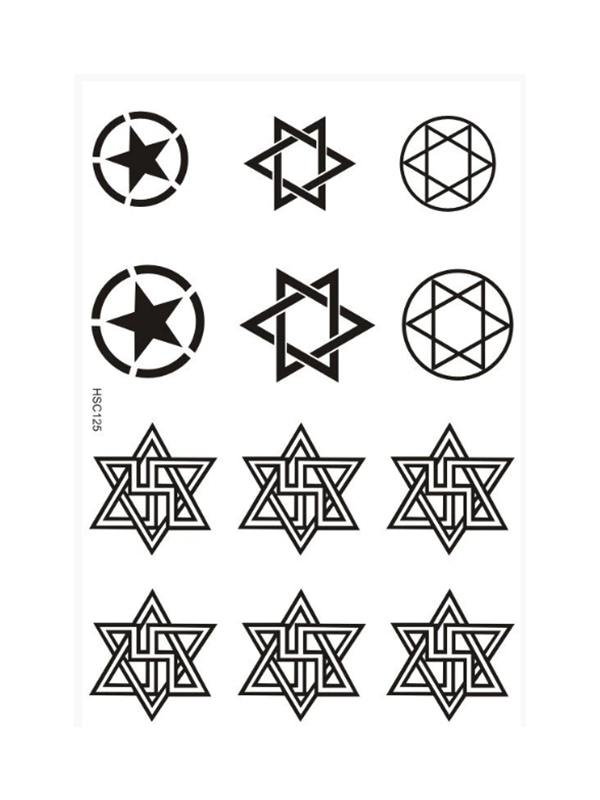 Тату мини Звезды