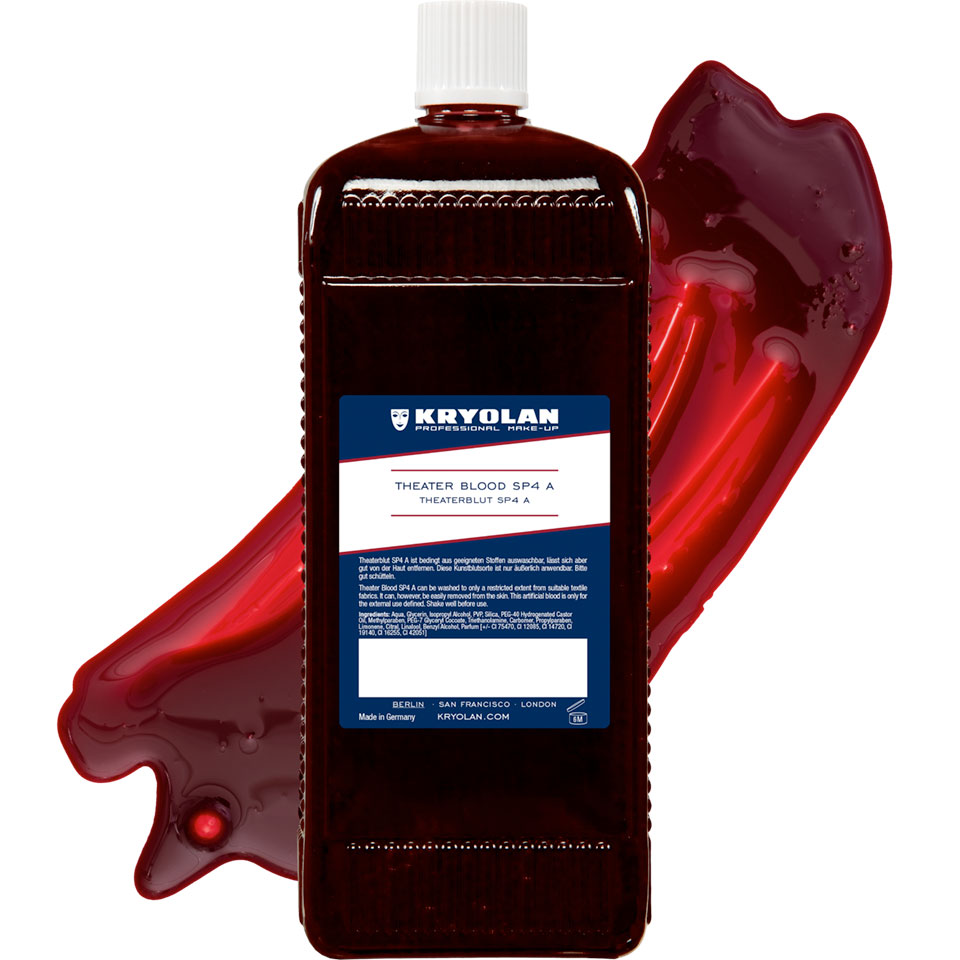 Кровь театральная Theater Blood SP4 A Kryolan Dark 1000 мл