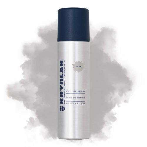 Лак для волос перламутровый Жемчужно-серый Color Spray Kryolan D 39