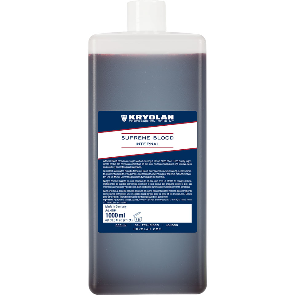 Кровь внутренняя Supreme Blood Internal Kryolan Dark 1000 мл