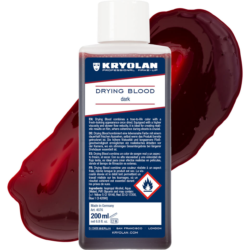Кровь высыхающая Drying Blood Kryolan Dark 200 мл