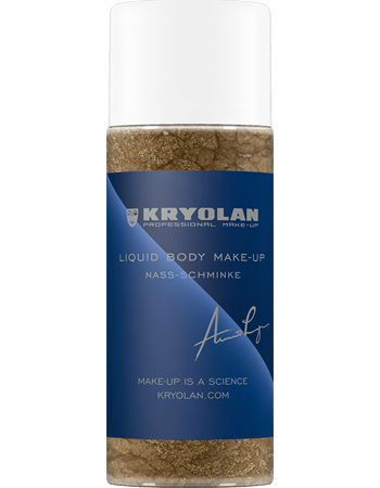 Аквагрим жидкий Liquid Body Make-Up Metallic Kryolan Gold 100 мл