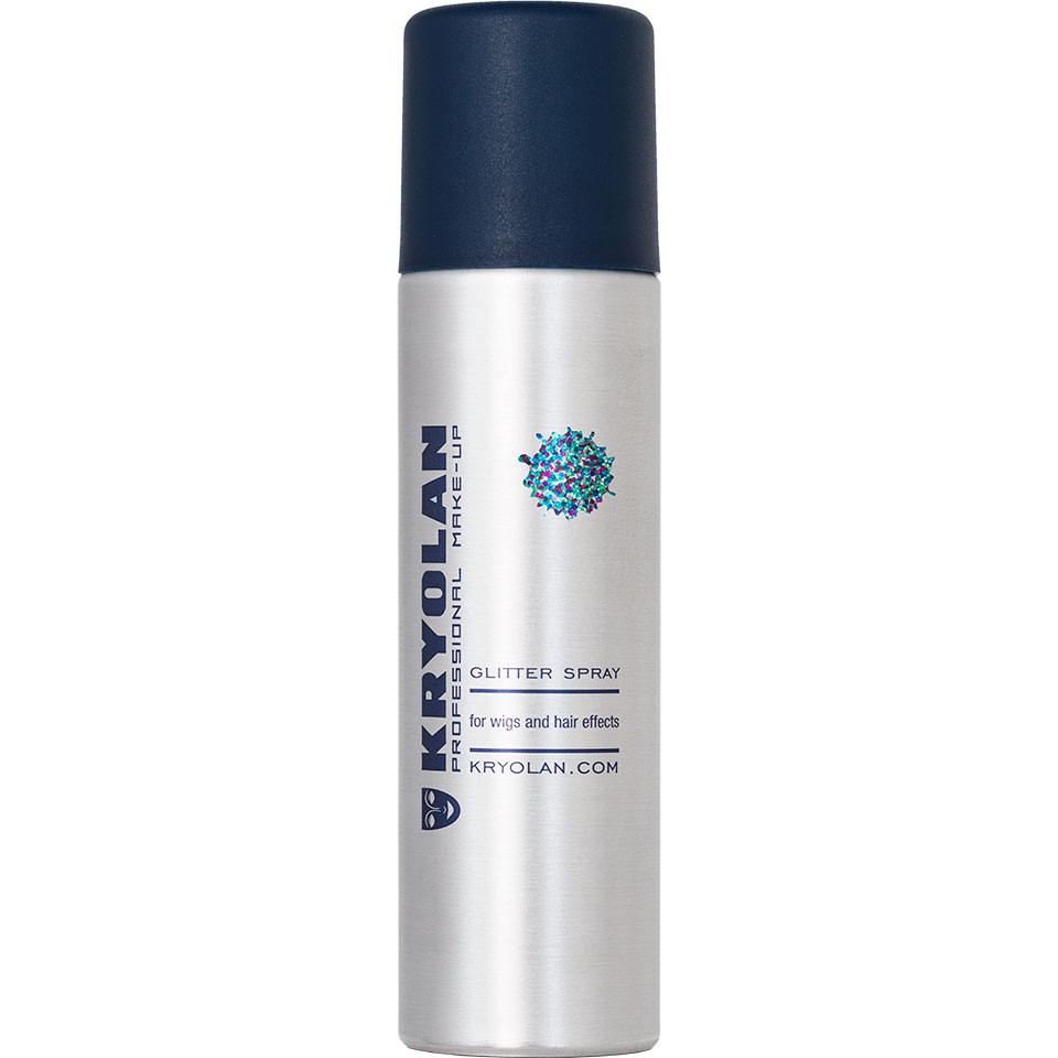 Лак с разноцветными блестками Glitter Spray Kryolan Multi