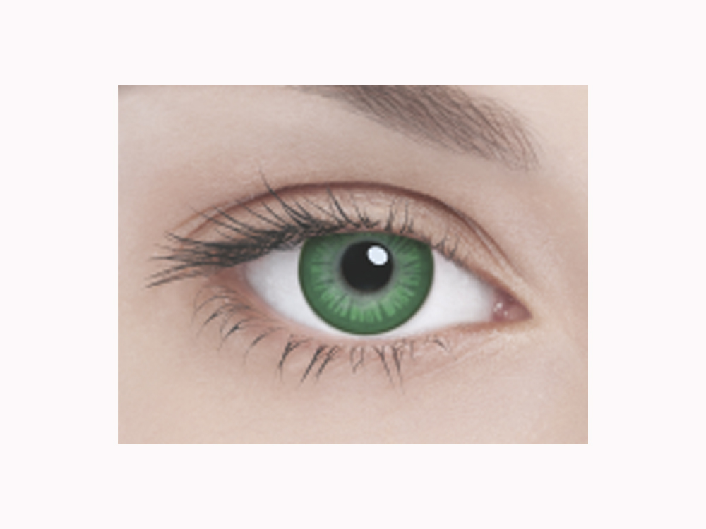 Линзы контактные Adria Glamorous color (2 pack) 8.6, 2 шт. (Цв: Turquoise)
