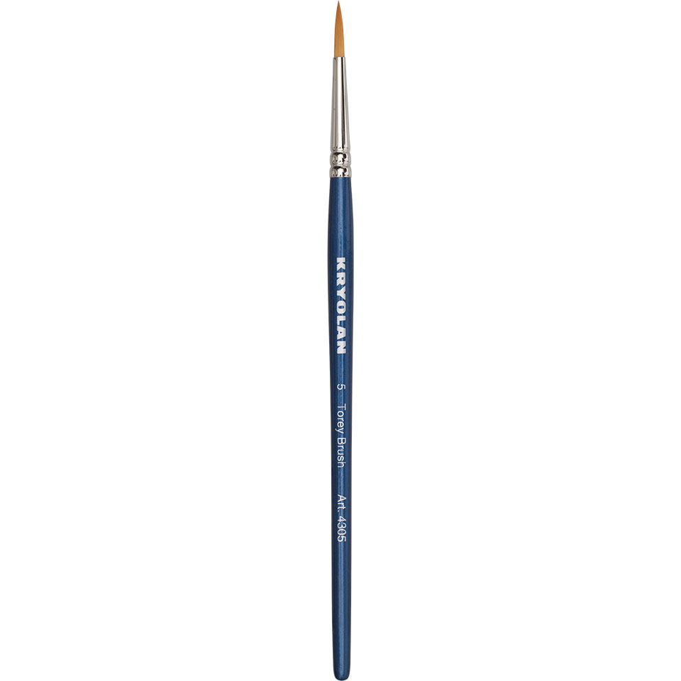 Кисть из нейлона Torey Round Brush 5 Kryolan 4305