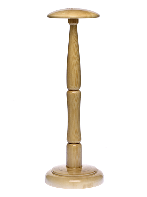 Подставка из дерева для париков и головных уборов, большая 50 см