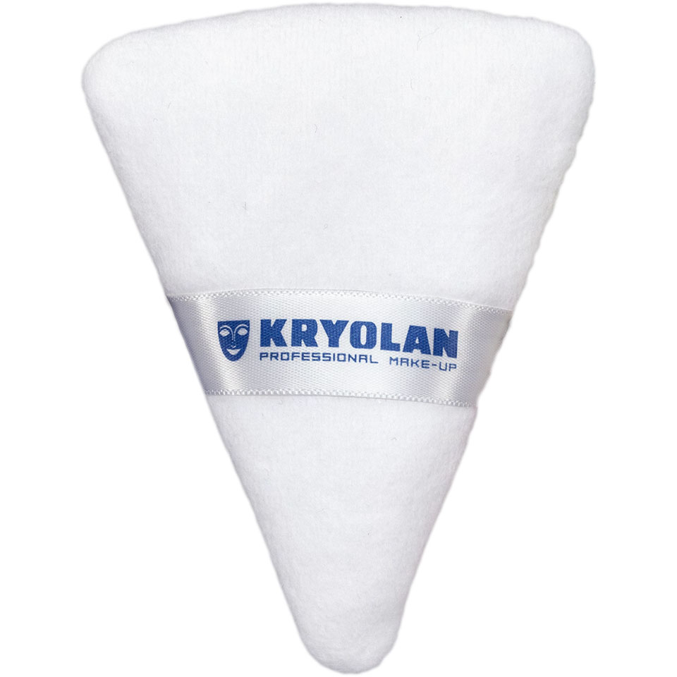 Пуховка треугольная Powder Puff Triangular Kryolan 7,5*9,5 см