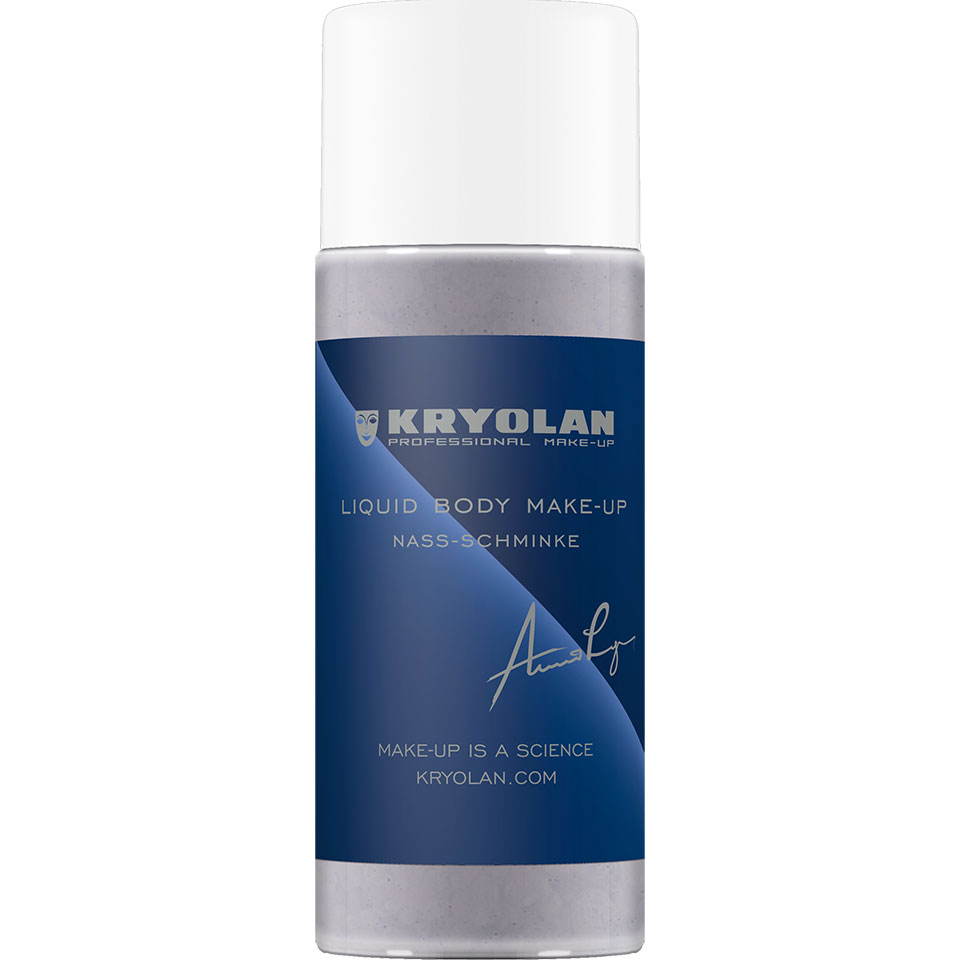 Аквагрим жидкий Liquid Body Make-Up Metallic Kryolan Silver