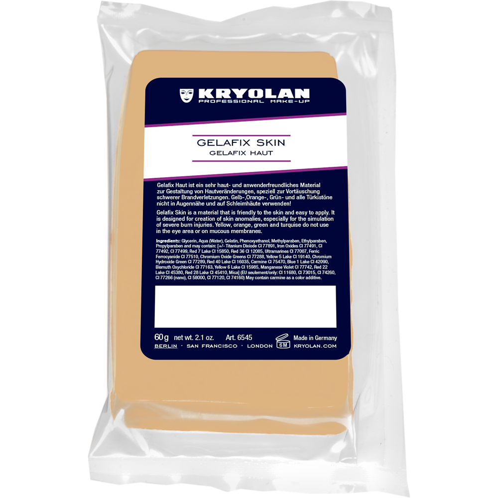 Гель-желатин для 3D грима Gelafix Skin Kryolan Light Skin Tone