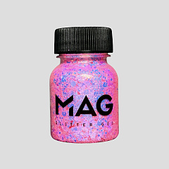 Гель блестки MAG Малина 38 гр.