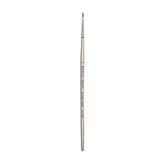 АКЦИЯ! Кисть с серебристой ручкой Professional Flat Brush 2 Kryolan 3602