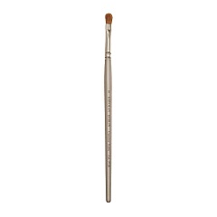 АКЦИЯ! Кисть с серебристой ручкой Professional Filbert Brush 10 Kryolan 3710